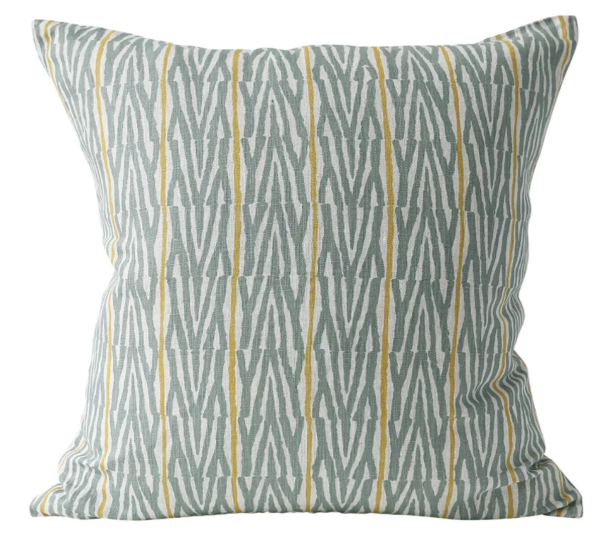 Walter G Fuji Celadon Pillow Cover Indoor 1 Walter G Fuji Celadon Pillow Cover Indoor