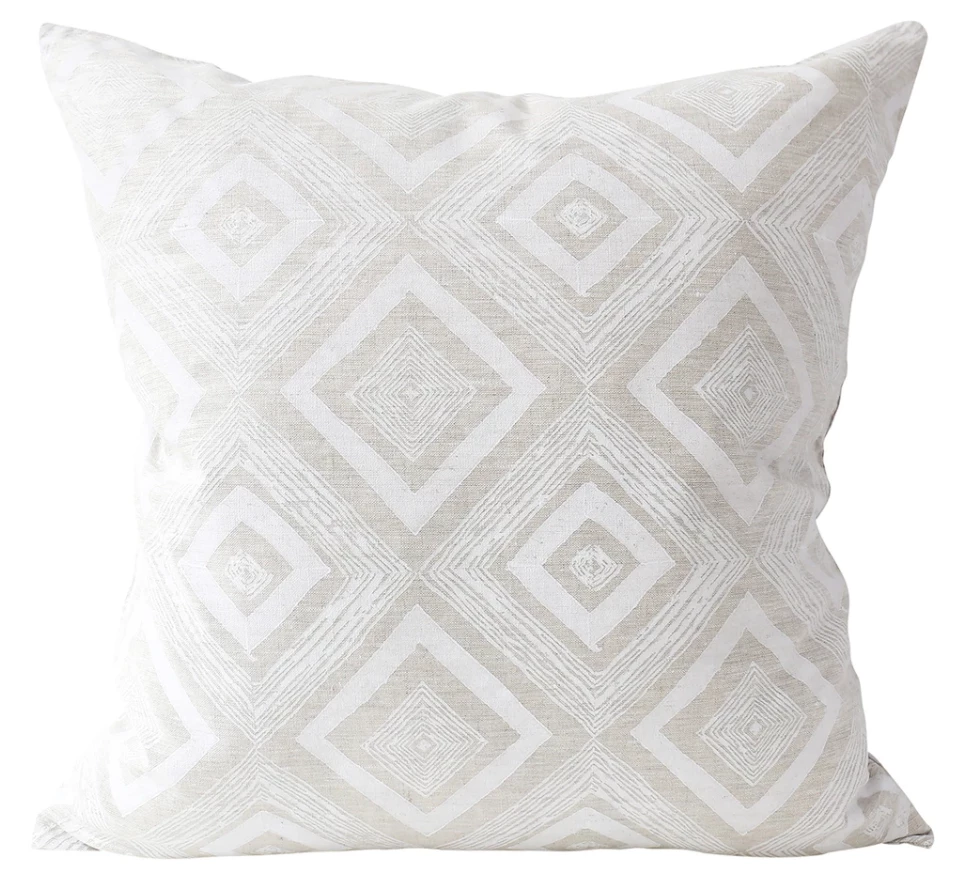 Walter G Indoor Swazi Chalk Pillow Cover 1 Walter G Indoor Swazi Chalk Pillow Cover