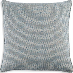 Fermoie Indoor Popple Light Blue Pillow Cover