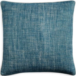 Fermoie Solid Blue Pillow Cover Indoor