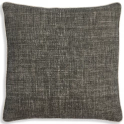 Indoor Fermoie Solid Brown Pillow Cover