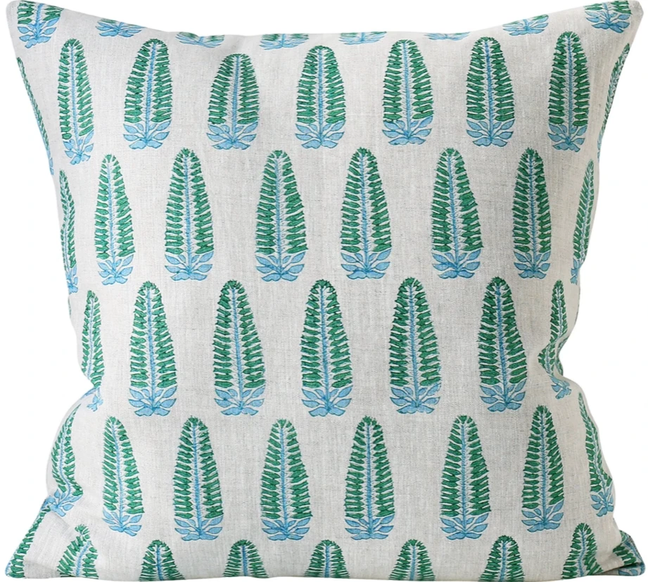 Walter G Akola Emerald Pillow Cover Indoor 1 Walter G Akola Emerald Pillow Cover Indoor