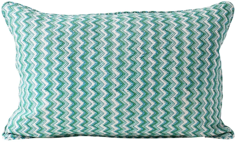 Walter G Nicobar Emerald Pillow Cover Indoor 1 Walter G Nicobar Emerald Pillow Cover Indoor