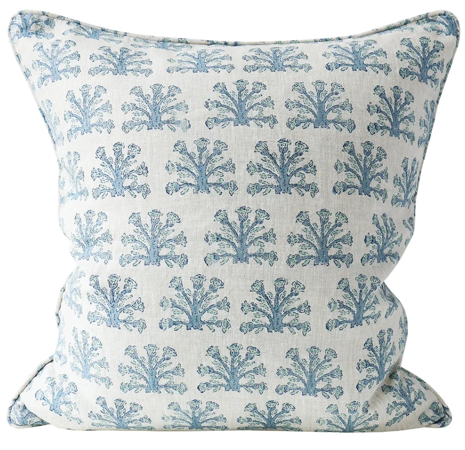 Walter G Samode Azure Pillow Cover 1 Walter G Samode Azure Pillow Cover