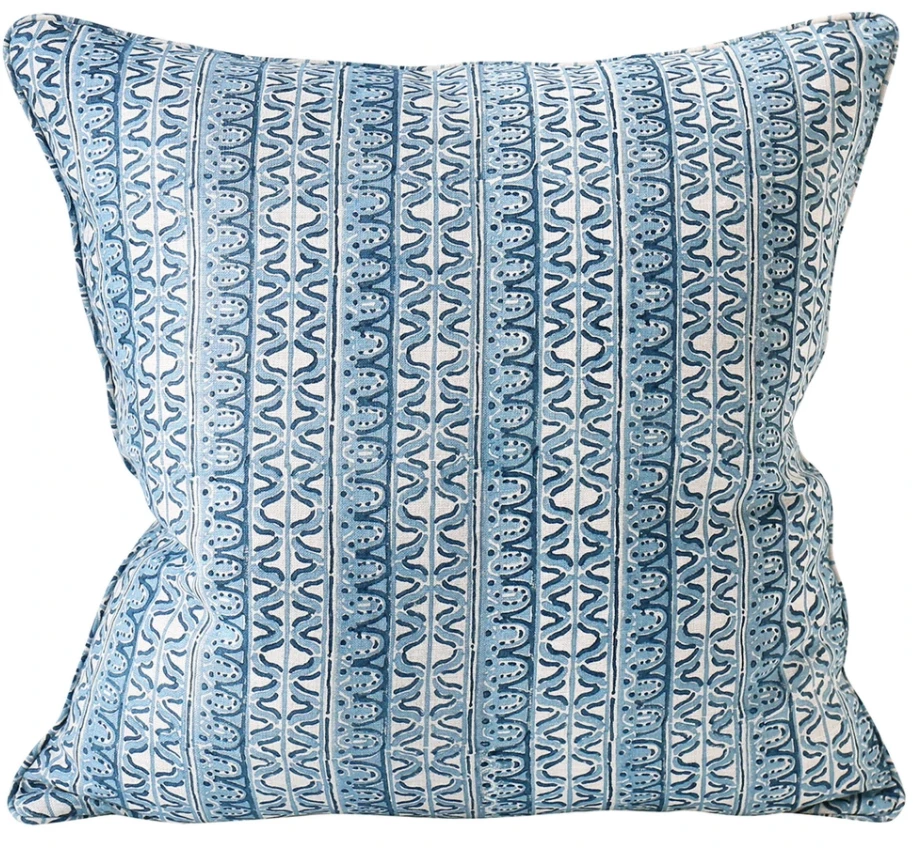 Walter G Corfu Azure Pillow Cover Indoor 1 Walter G Corfu Azure Pillow Cover Indoor