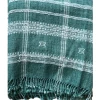 Well Made Home Indian Wool Green Medium Blanket