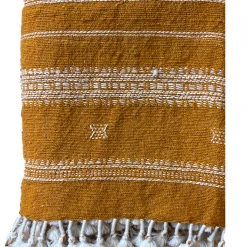Well Made Home Indian Wool Saffron Throw Throws