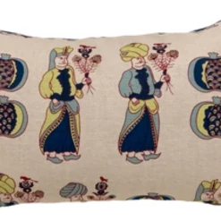 Katie Ridder Attendants Indigo Pillow Cover