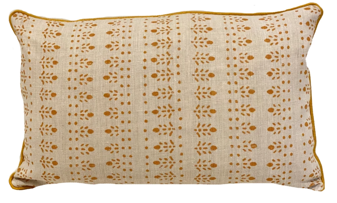 Alice Sergeant Indoor Najwa Burnt Orange Pillow Cover 1 Alice Sergeant Indoor Najwa Burnt Orange Pillow Cover