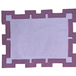 Well Made Home TABLEWARE Purple Castle Napkins