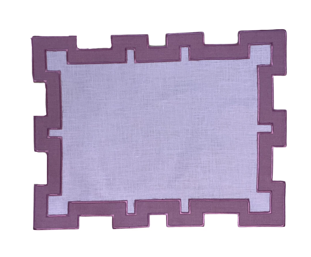 Well Made Home TABLEWARE Purple Castle Napkins 2 Well Made Home TABLEWARE Purple Castle Napkins