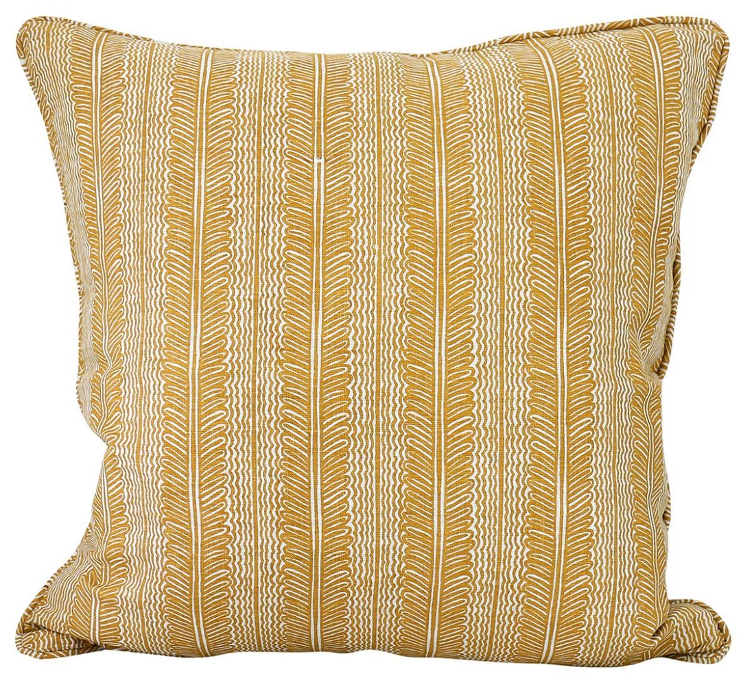 Walter G Balos Saffron Pillow Cover 1 Walter G Balos Saffron Pillow Cover
