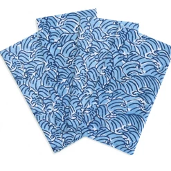 Walter G Hokkaido Azure Napkins (Set Of 4) Table Linens