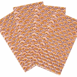 Walter G TABLEWARE Naples Golden Napkins (set Of 4)