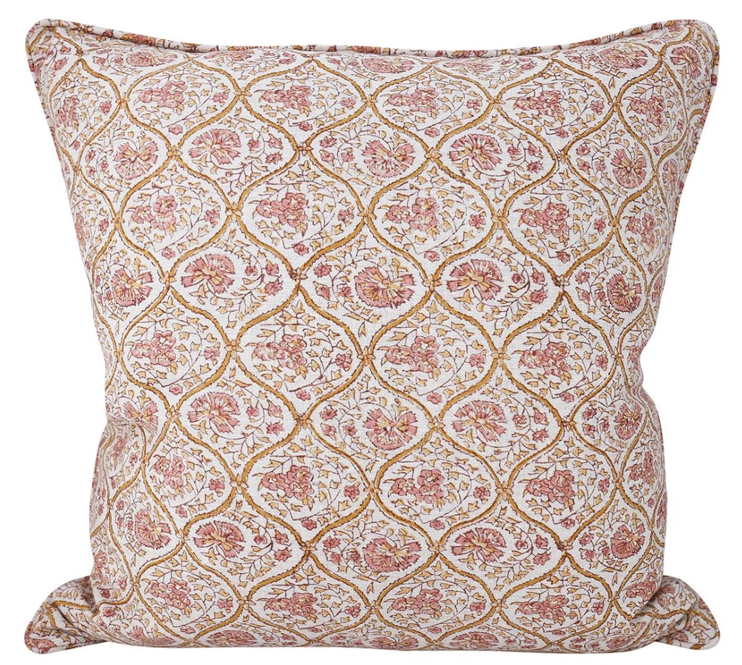 Walter G Trellis Golden Pillow Cover 1 Walter G Trellis Golden Pillow Cover