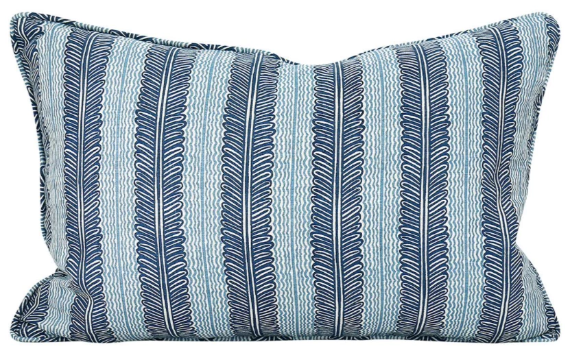 Walter G Balos Azure Pillow Cover 1 Walter G Balos Azure Pillow Cover