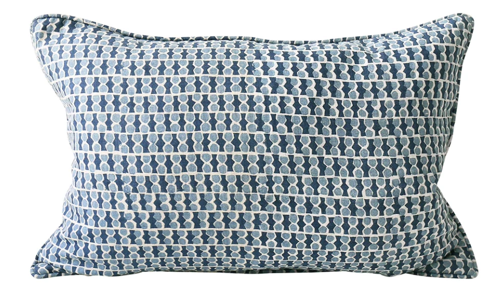 Walter G Jali Azure Blue Pillow Cover Indoor 1 Walter G Jali Azure Blue Pillow Cover Indoor