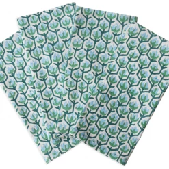 Walter G TABLEWARE Hermosa Emerald Napkins (set Of 4)