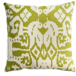 Well Made Home Island Ikat Pistachio Pillow Cover