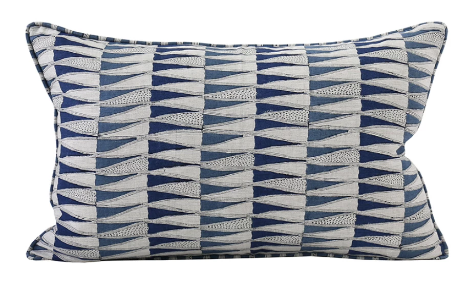 Walter G Tangier Denim Pillow Cover Indoor 1 Walter G Tangier Denim Pillow Cover Indoor