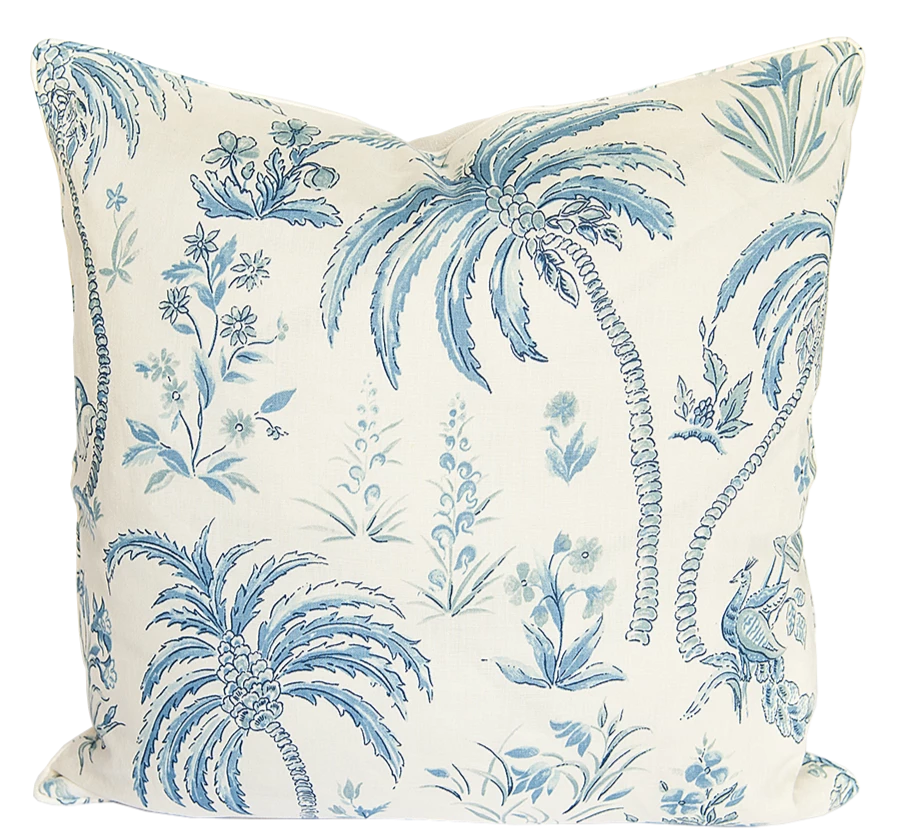 Lisa Fine Indoor Pasha Ocean Blue Pillow Cover 1 Lisa Fine Indoor Pasha Ocean Blue Pillow Cover