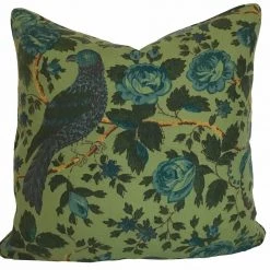 Schuyler Samperton Caledonia Green Pillow Cover Indoor
