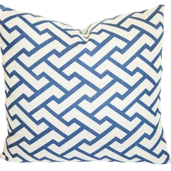 China Sea Indoor Aga Navy Pillow Cover