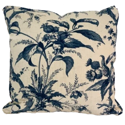 Lisa Fine Pomona Indigo Pillow Cover