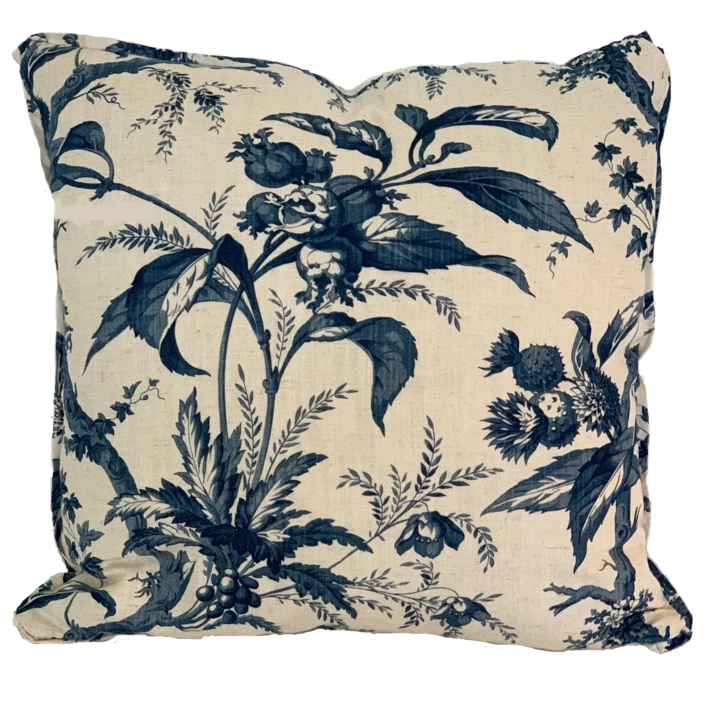 Lisa Fine Pomona Indigo Pillow Cover 1 Lisa Fine Pomona Indigo Pillow Cover